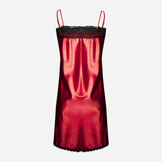 Еротичний пеньюар жіночий DKaren Plus Size Slip Bella 3XL Червоний (5902230029354) - зображення 3