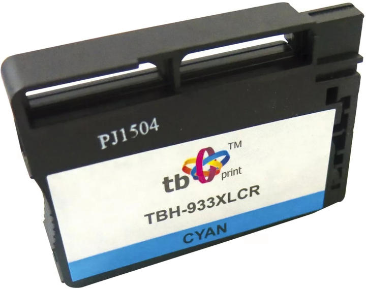 Tusz TB do HP OJ 6100 ePrinter Cyan (TBH-933XLCR) - obraz 2