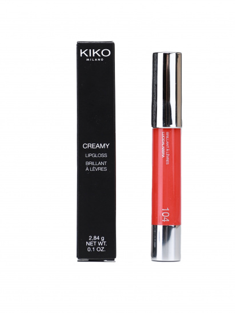 Błyszczyk do ust Kiko Milano Creamy Lipgloss 104 czerwony 2.84 g (8025272977180) - obraz 1