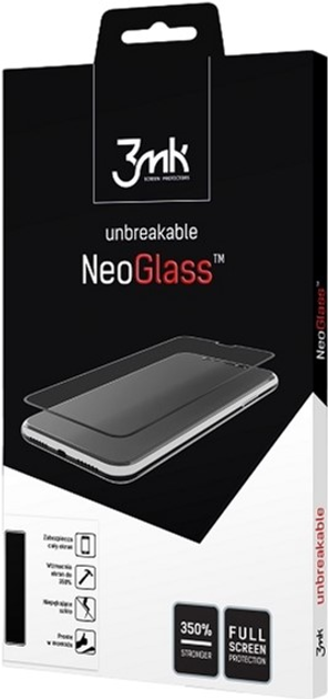 Захисне скло 3MK NeoGlass для Xiaomi Mi 9T чорне (5903108206075) - зображення 1