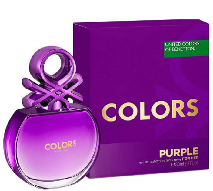 Туалетна вода United Colors of Benetton Colors Purple 80 мл (8433982007590) - зображення 1