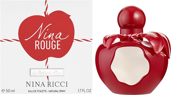 Туалетна вода для жінок Nina Ricci Nina Rouge 50 мл (3137370357711) - зображення 2