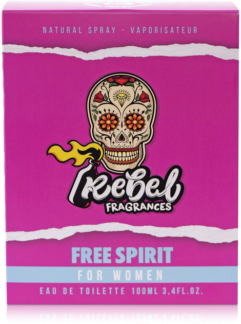 Туалетна вода для жінок Rebel Free Spirit Women 100 мл (8424730023962) - зображення 3