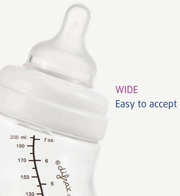 Силіконова соска до пляшечки Difrax S-bottle Wide маленька для годування х 2 шт (675) - зображення 3