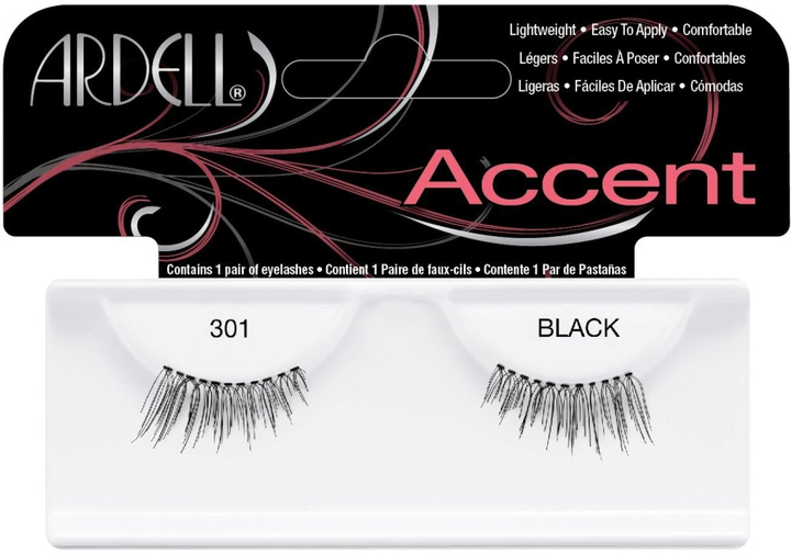 Накладні вії Ardell Accent Lashes 301 Black (74764613011) - зображення 1