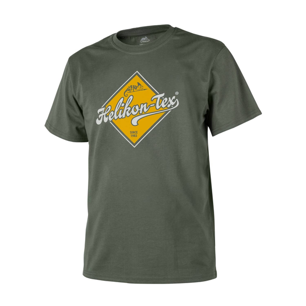 Футболка Helikon-Tex T-Shirt «Road Sign» Olive Green XL - изображение 1