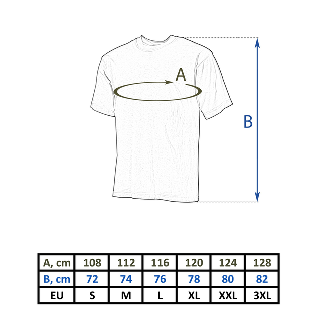 Футболка MFH US Classic-style бавовняна Olive 3XL - зображення 2