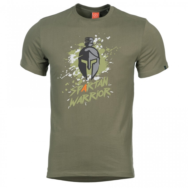 Футболка Pentagon Ageron «Spartan Warrior» Olive Green XL - изображение 1