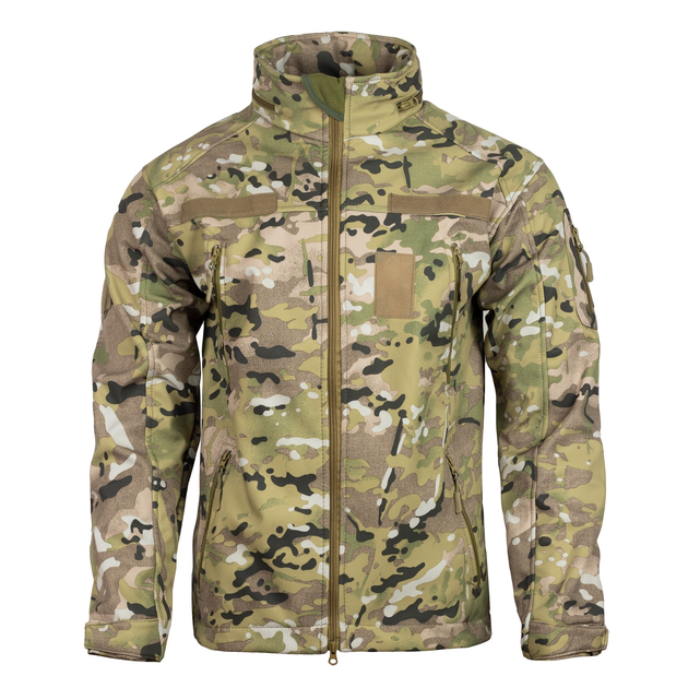 Куртка Vik-Tailor SoftShell з липучками для шевронів Multicam 54 - зображення 2