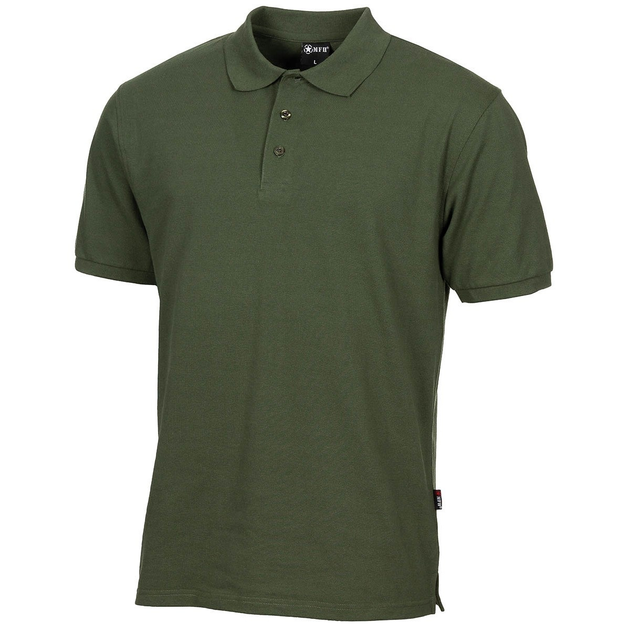 Футболка поло MFH Polo Shirt Olive XXL - изображение 1