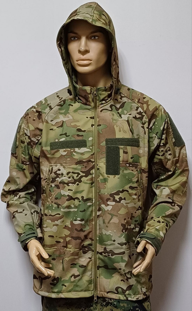 Тактична Куртка SEAM SoftShell Multicam, розмір 52 (SEAM-7089-52) - изображение 1