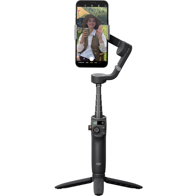 Трьохосьовий стабілізатор - монопод DJI Osmo Mobile 6 (CP.OS.00000213.01) - Фото 6 Трьохосьовий стабілізатор - монопод DJI Osmo Mobile 6 (CP.OS.00000213.01) - зображення 6