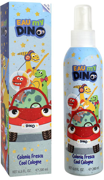 Woda kolońska dla dzieci Cartoon Eau My Dino Fresh 200 ml (8411114087108) - obraz 1