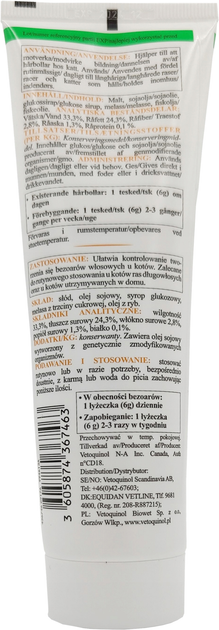 Pasta zapobiegajaca zbijaniu sie wlosow w zoladku i jelitach Vetoquinol Bezo-Pet 120 g (3605874367463) - obraz 2