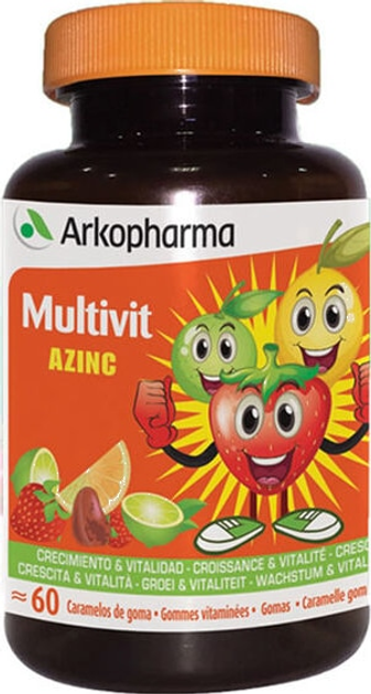 Kompleks witamin i minerałów Arkopharma Multivitamin 60 Candies (3578830129231) - obraz 1