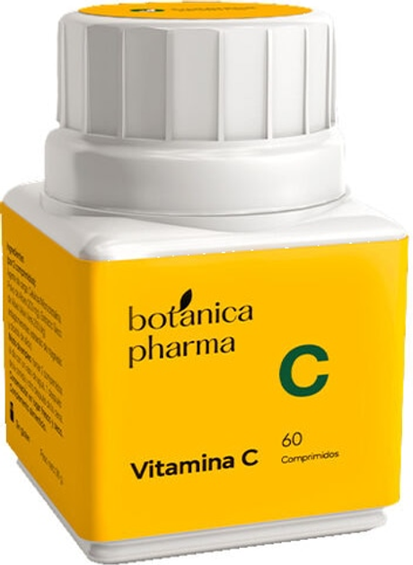 Стерилізований вітамін С Botánicapharma 60 таблеток (8436572540293) - зображення 1