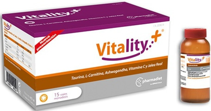 Kompleks witamin i minerałów Fort Pharma Vitality 15 (8414042000126) - obraz 1