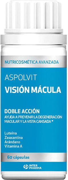 Kompleks witamin i minerałów Inter Pharma Aspolvit Vision 60 Capsules (8470001676580) - obraz 1