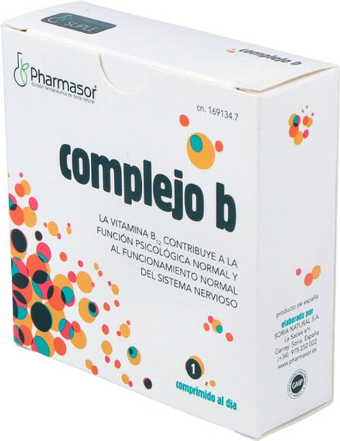 Вітамінно-мінеральний комплекс Pharmasor B-Complex 28 таблеток (8470001691347) - зображення 1