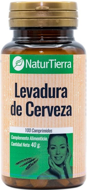 Kompleks witamin i minerałów Naturtierra Levadura De Cerveza 100 Comprimidos (8412016357795) - obraz 1