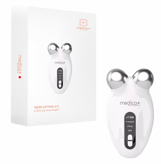EMS МИКРОТОК MEDICA+ ЛИФТИНГ-МАССАЖЕР для лица SKIN LIFTING 6.0 WHITE ...