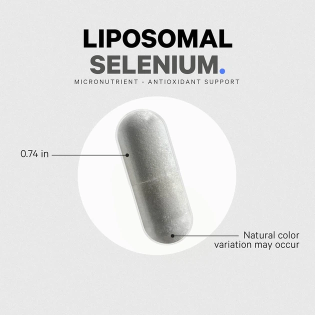 Липосомальный селен Codeage Liposomal Selenium 180 капсул - изображение 5