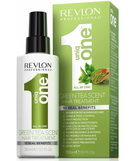 Spray do włosów Revlon Uniq One Te Verde 150 ml (8432225129860) - obraz 1