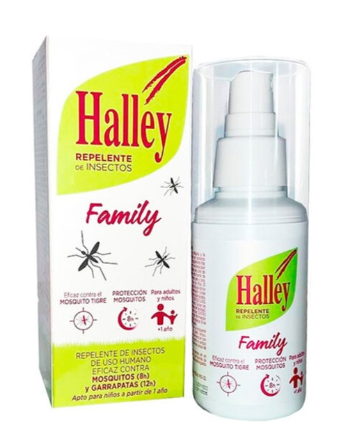 Rozpylać od wszystkich owadów Halley Family Insect Repellent 200 ml (8425108000318) - obraz 1