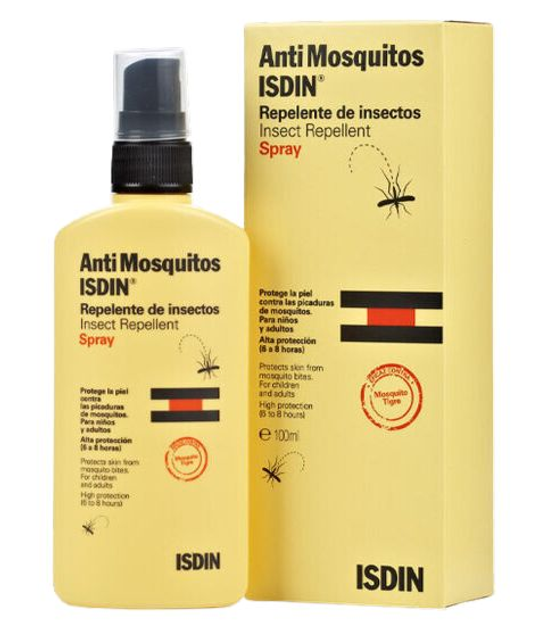 Rozpylać od komarów Isdin Insect Repellent Insect Spray 100 ml (8470001675781) - obraz 1