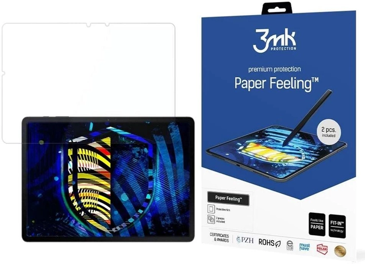 Захисна плівка 3MK Paper Feeling для Samsung Galaxy Tab S7 FE 12.4" 2 шт (5903108448819) - зображення 1