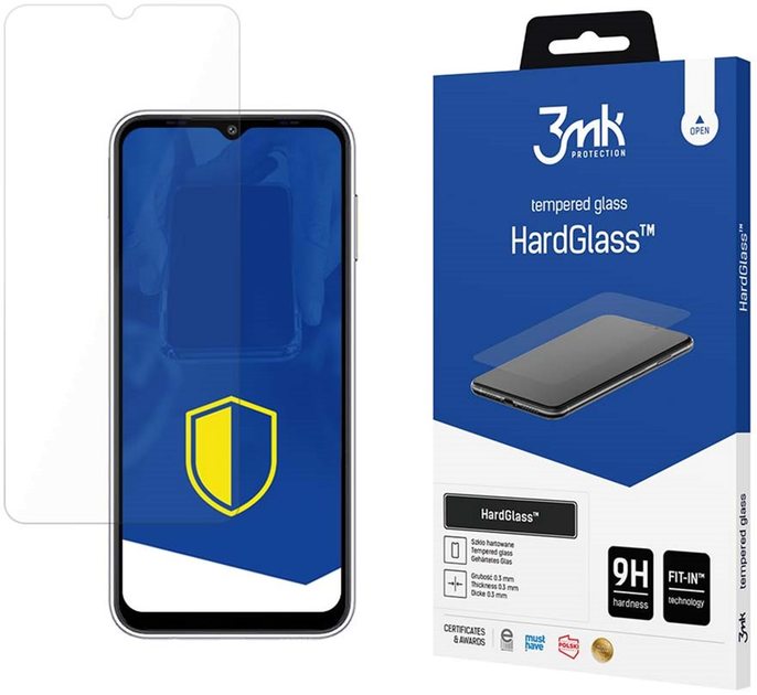 Szkło hartowane 3MK HardGlass dla Samsung Galaxy A13 4G (5903108520089) - obraz 1