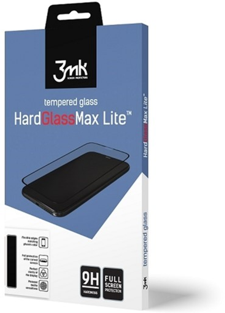 Захисне скло 3MK HG Max Lite для Huawei P20 чорне (5903108072496) - зображення 1