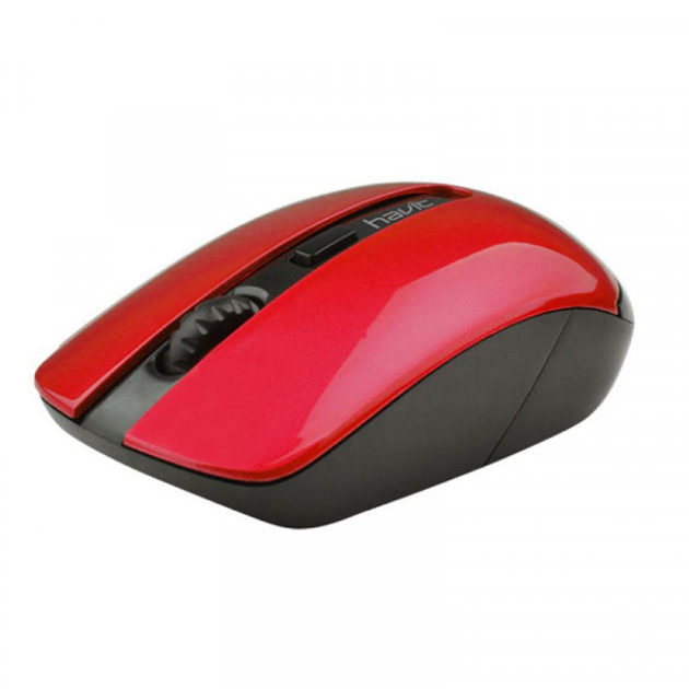 Мышка Havit HV-MS989GT беспроводная 1600 dpi 4кн Bluetooth черно-красная - изображение 2