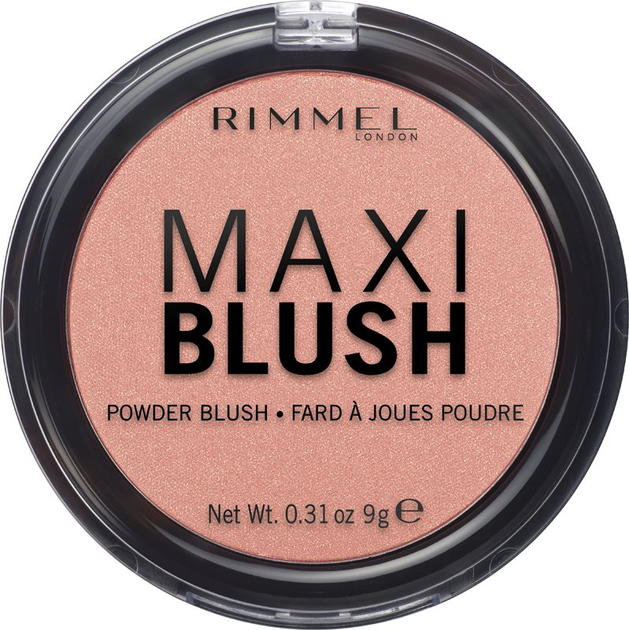 Рум'яна Rimmel Maxi Blush Powder Blush 001 Third Base 9 г (3614226985835) - зображення 1