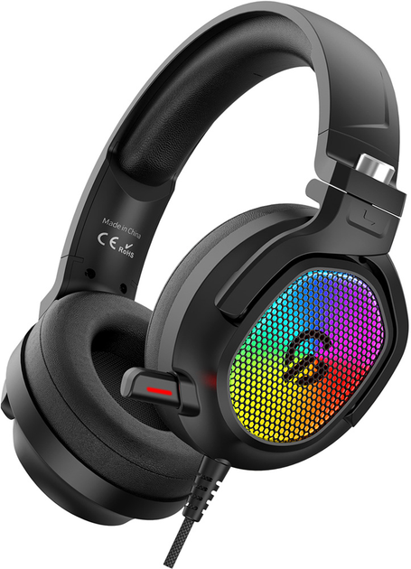 Ігрова гарнітура GamePro 7.1 з RGB підсвічуванням (HS1300) - зображення 4