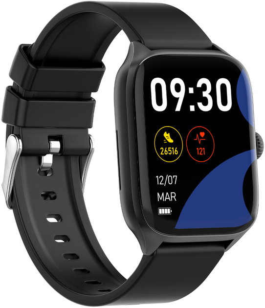 Смарт-годинник Gelius Pro GP-SW012 (Amazwatch GTS) Black (2099900942525) - зображення 3