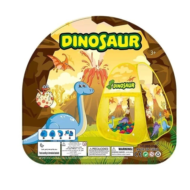 Дитячий ігровий намет TK Group DINOSAUR Динозаври 93 х 70 х 70 см у сумці (734689543) (888-056) - Фото 2 Дитячий ігровий намет TK Group DINOSAUR Динозаври 93 х 70 х 70 см у сумці (734689543) (888-056) - зображення 2