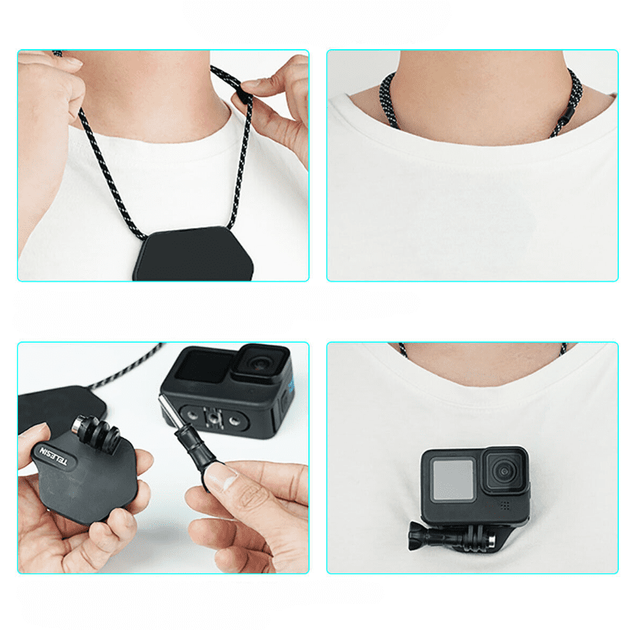 Магнітне кріплення тримач TELESIN для GoPro та інших екшн-камер, смартфонів (TE-MMK-002) - изображение 8