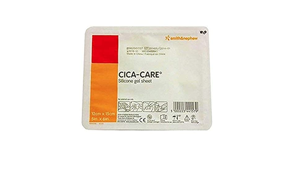 Силіконовий гелевий пластир Cica-Care 12смх15см для лікування рубців та шрамів 1 шт - зображення 2
