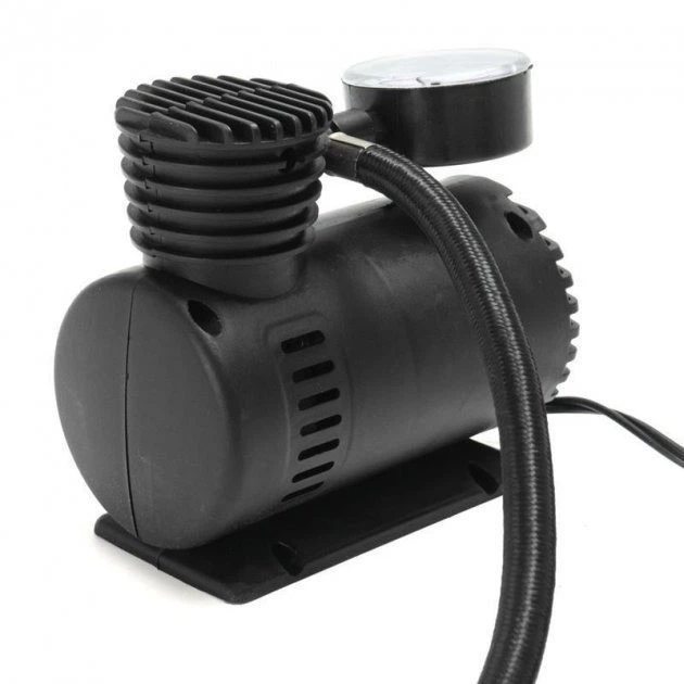 Автомобильный насос компрессор Air Compressor DC-12V 250 PSI с манометром - изображение 5