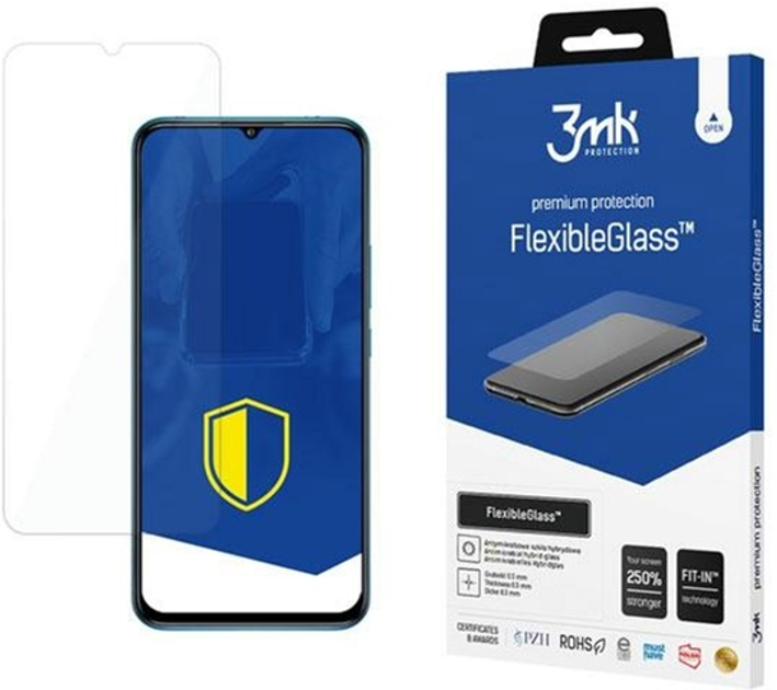 Гібридне скло 3MK FlexibleGlass для Xiaomi Mi 10 Lite (5903108250030) - зображення 1