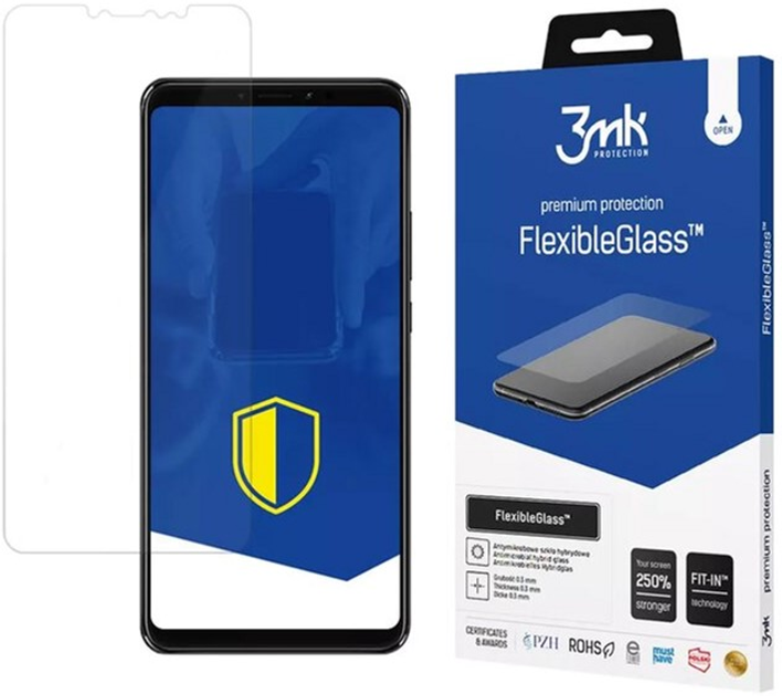 Гібридне скло 3MK FlexibleGlass для Xiaomi Mi Max 3 China (5903108040525) - зображення 1