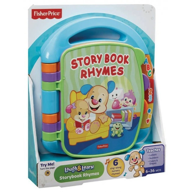 Музична книга з віршами фішер прайс Fisher price українською мовою - зображення 2
