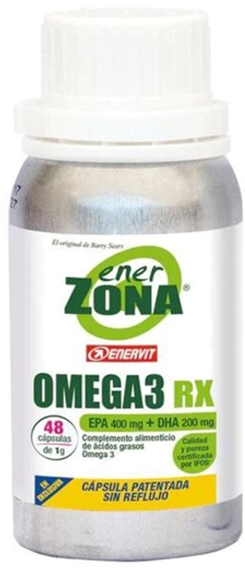 Kwasy tłuszczowe Enervit Enerzona Omega 3 Rx 48 caps (8470001746450) - obraz 1