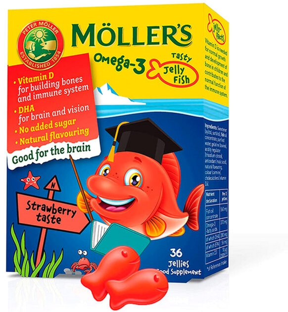 Жирні кислоти Mollers Omega-3 45U (7070866026356) - зображення 1