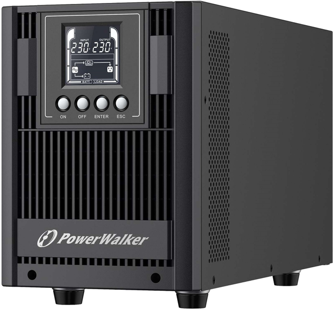 UPS PowerWalker Basic VFI AT 2000VA (1800W) Black (VFI 2000 AT FR) - obraz 1