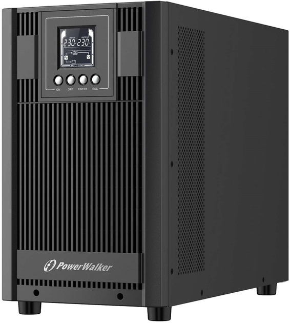UPS PowerWalker Basic VFI AT 3000VA (2700W) Black (VFI 3000 AT FR) - obraz 1