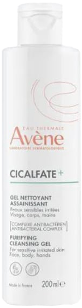 Żel do mycia twarzy Avene Cicalfate Washing Gel 200 ml (3282770150261) - obraz 1