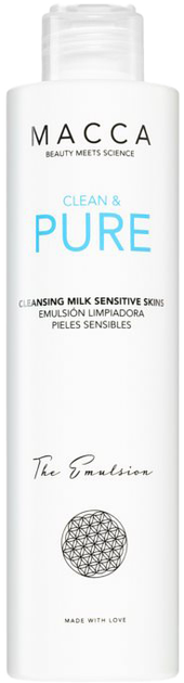 Mleko do mycia twarzy Macca Clean & Pure Cleansing Milk Sensitive Skins 200 ml (8435202410036) - obraz 1