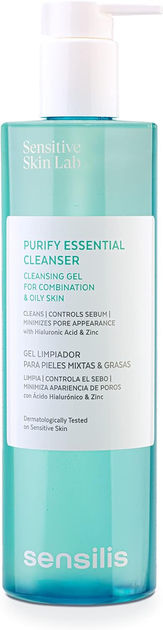 Żel do mycia twarzy Sensilis Purify Essential Cleanser 400 ml (8428749868804) - obraz 1